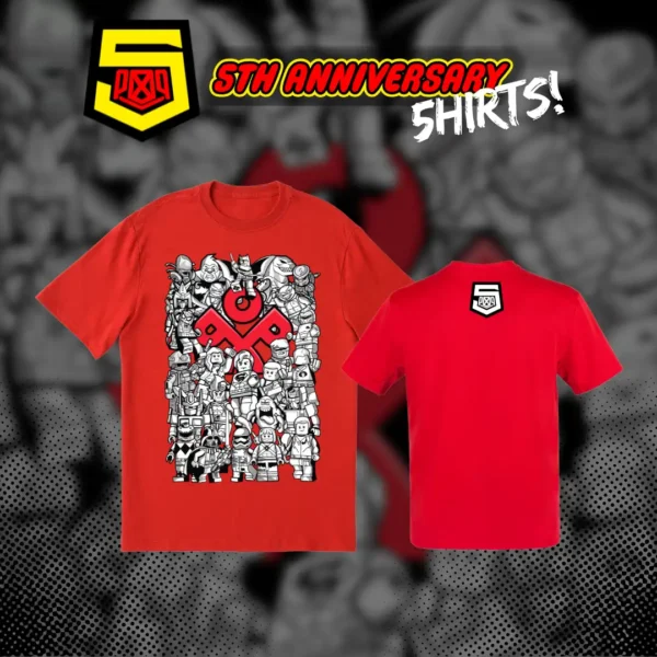 5th Anniversary Red Shirt (Pre-Order)